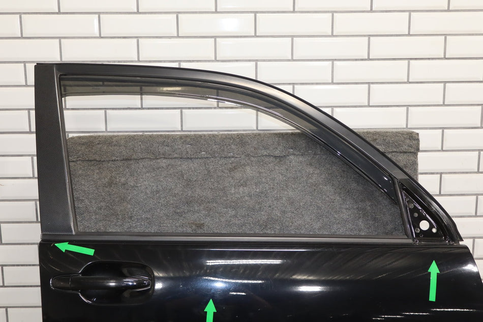 2003-2009 Toyota 4Runner Right Front Door Black 202