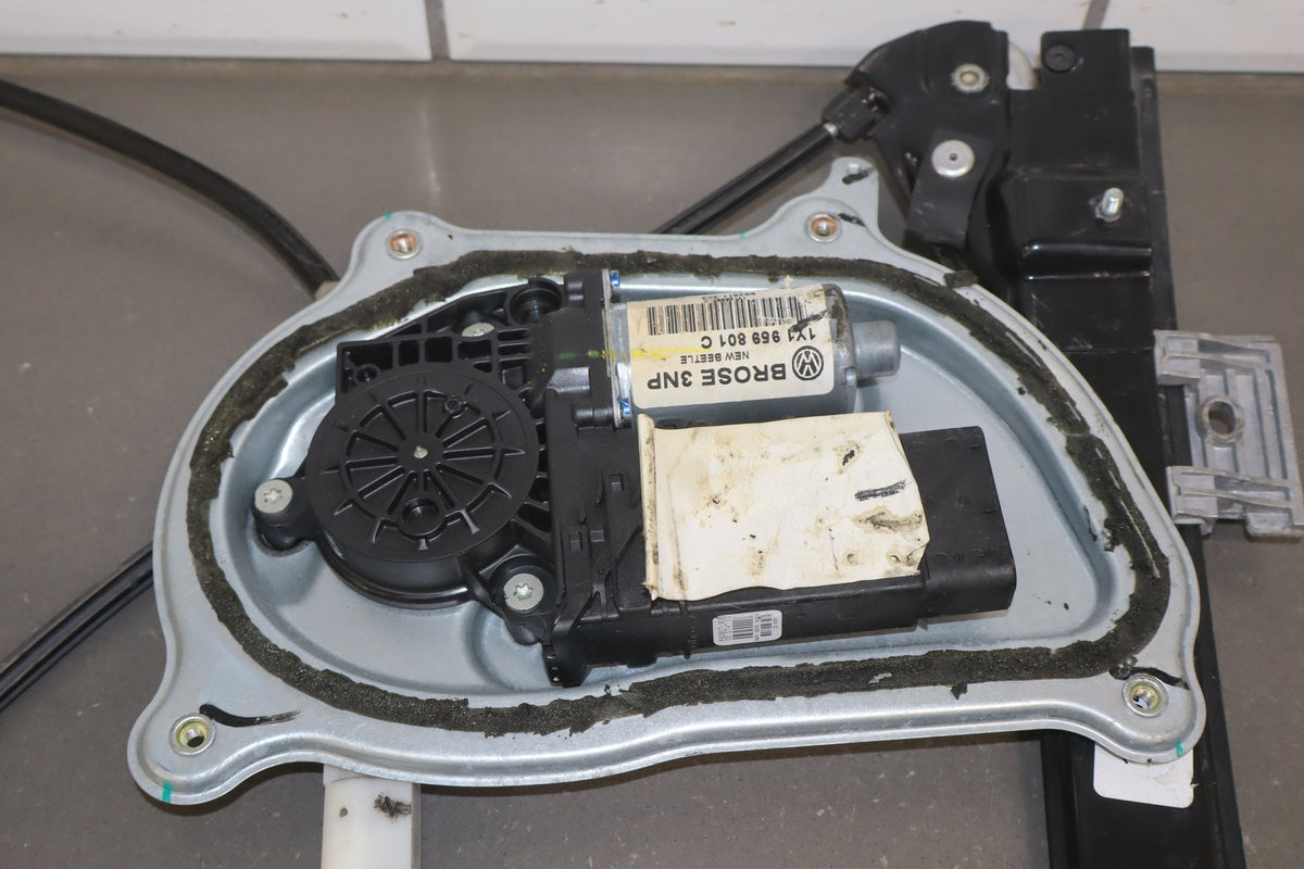 2003-2010 Volkswagen Beetle Convertible Left Front Door Regulator OEM