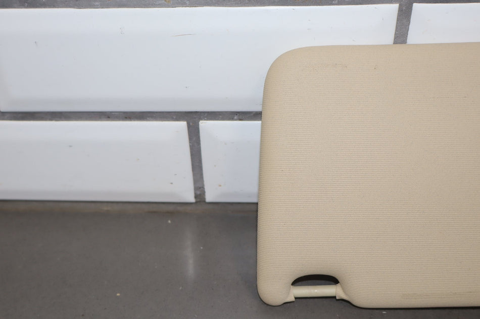 2003-2010 Volkswagen Beetle Convertible Passenger Right Sun Visor OEM