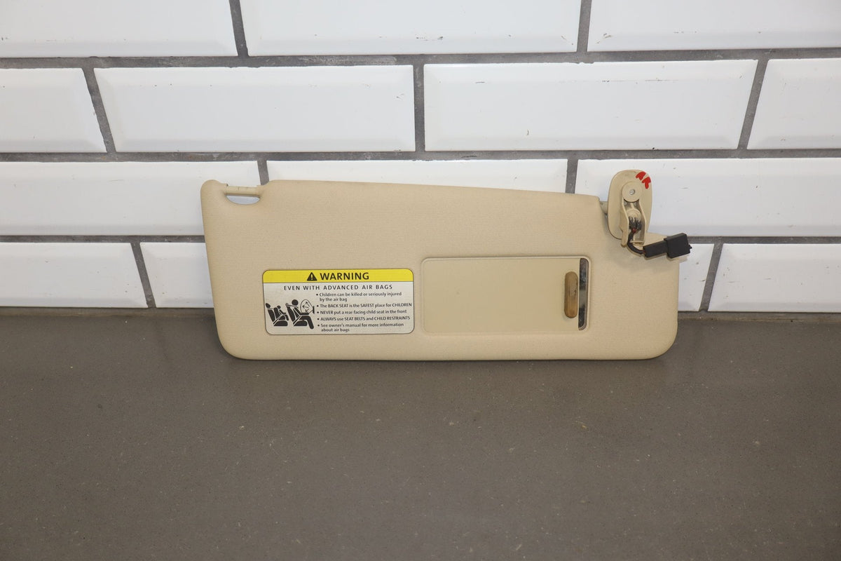 2003-2010 Volkswagen Beetle Convertible Passenger Right Sun Visor OEM