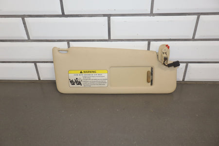 2003-2010 Volkswagen Beetle Convertible Passenger Right Sun Visor OEM