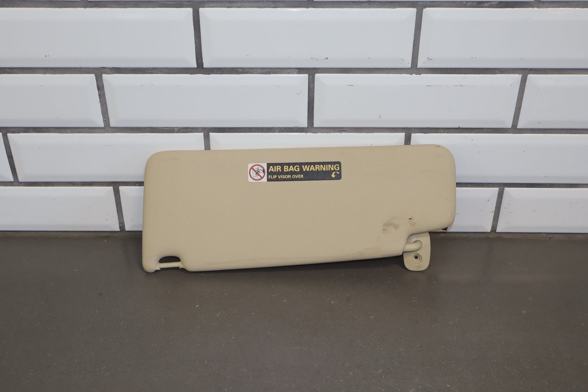 2003-2010 Volkswagen Beetle Convertible Passenger Right Sun Visor OEM