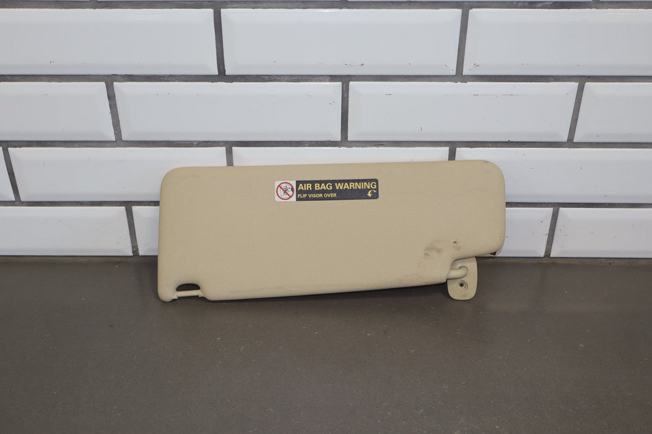2003-2010 Volkswagen Beetle Convertible Passenger Right Sun Visor OEM