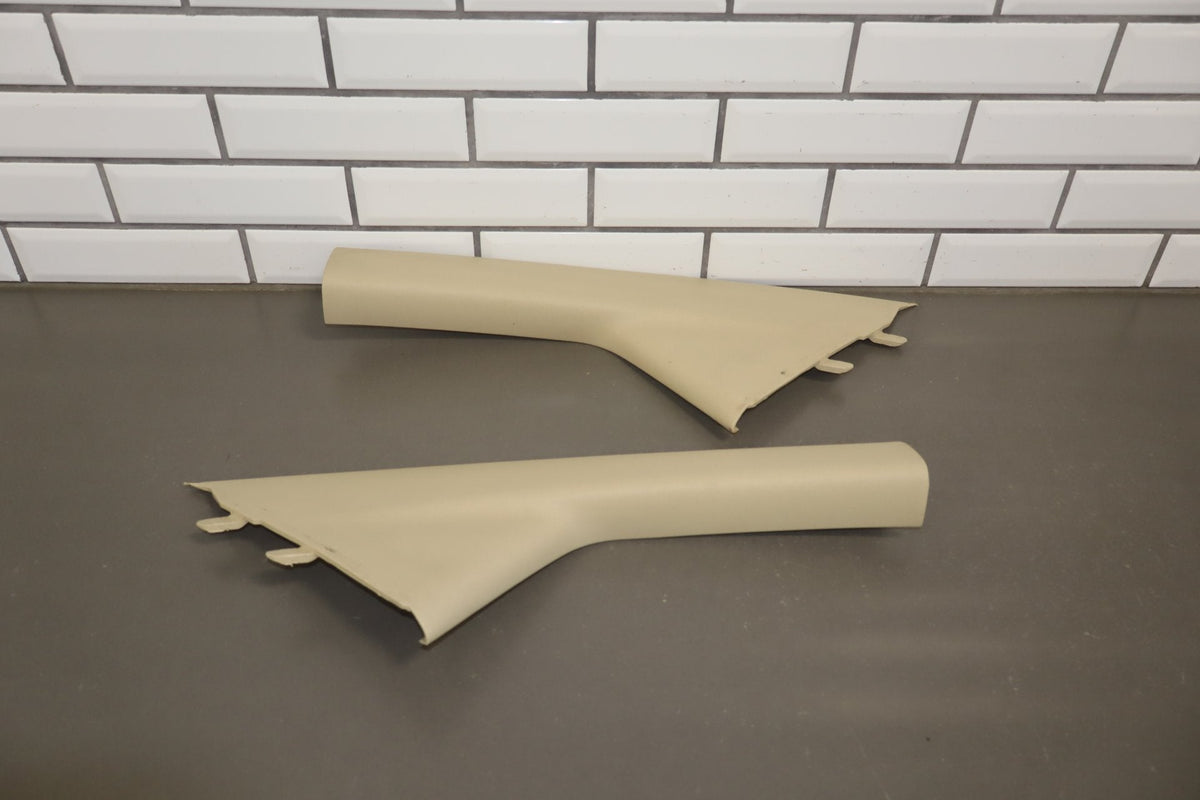 2003-2010 Volkswagen Beetle Pair A Pillar Trim Black LN