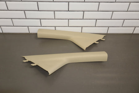 2003-2010 Volkswagen Beetle Pair A Pillar Trim Black LN