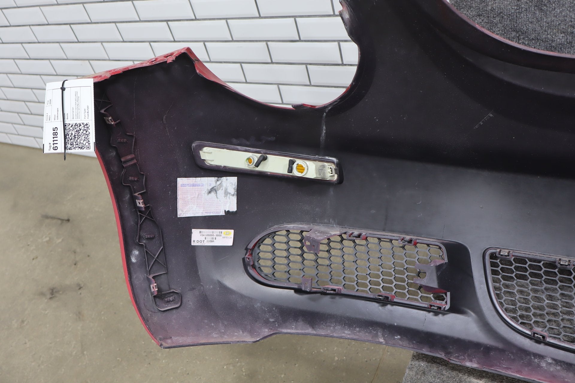 2003-2010 Volkswagen Beetle SE Front Bumper 4YSL