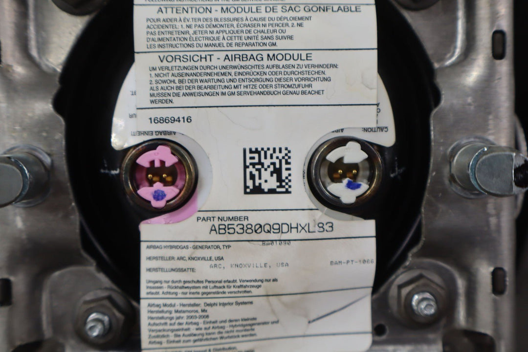 2003 Cadillac Escalade Driver Steering Wheel Airbag OEM Shale