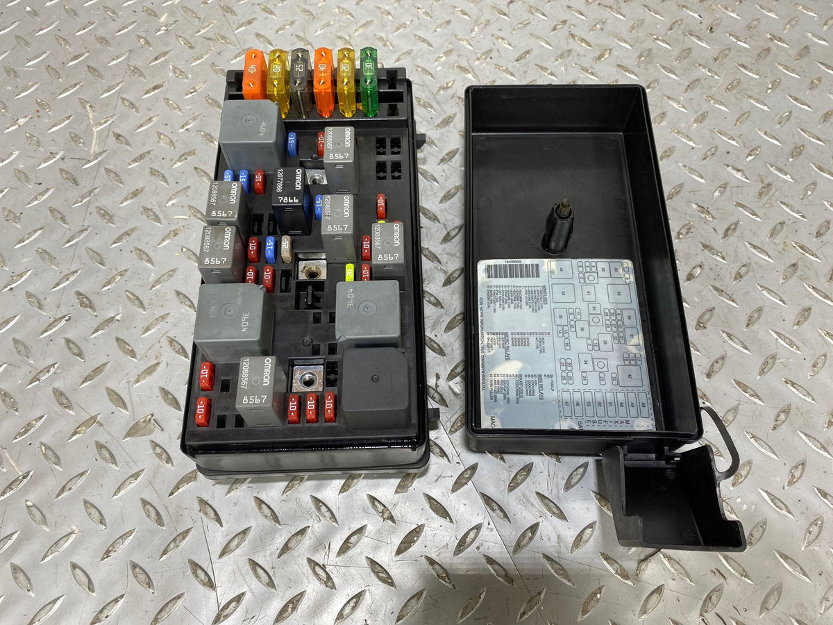 2003 Chevrolet Corvette- Engine Fuse Box