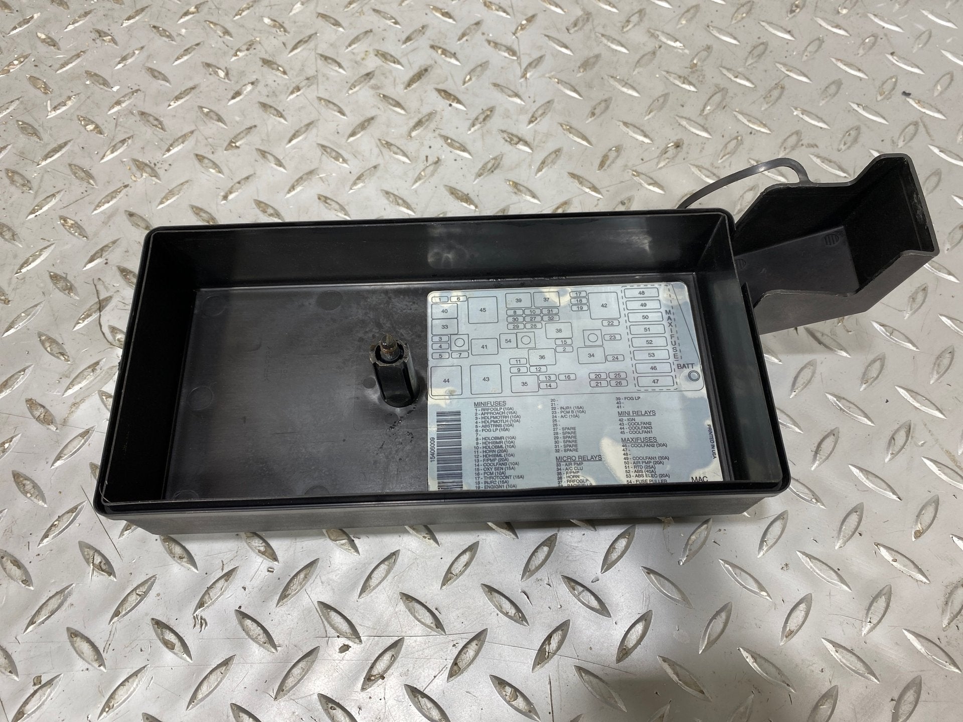 2003 Chevrolet Corvette- Engine Fuse Box