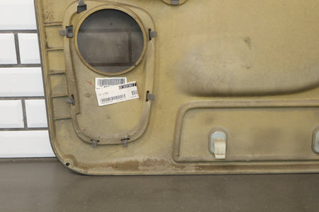 2003 Chevrolet Silverado 2500 Crew Cab Left Rear Door Panel Medium Gray 922