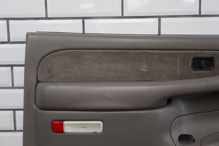 2003 Chevrolet Silverado 2500 Crew Cab Left Rear Door Panel Medium Gray 922