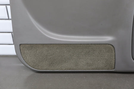 2003 Chevrolet Silverado 2500 Crew Cab Left Rear Door Panel Medium Gray 922