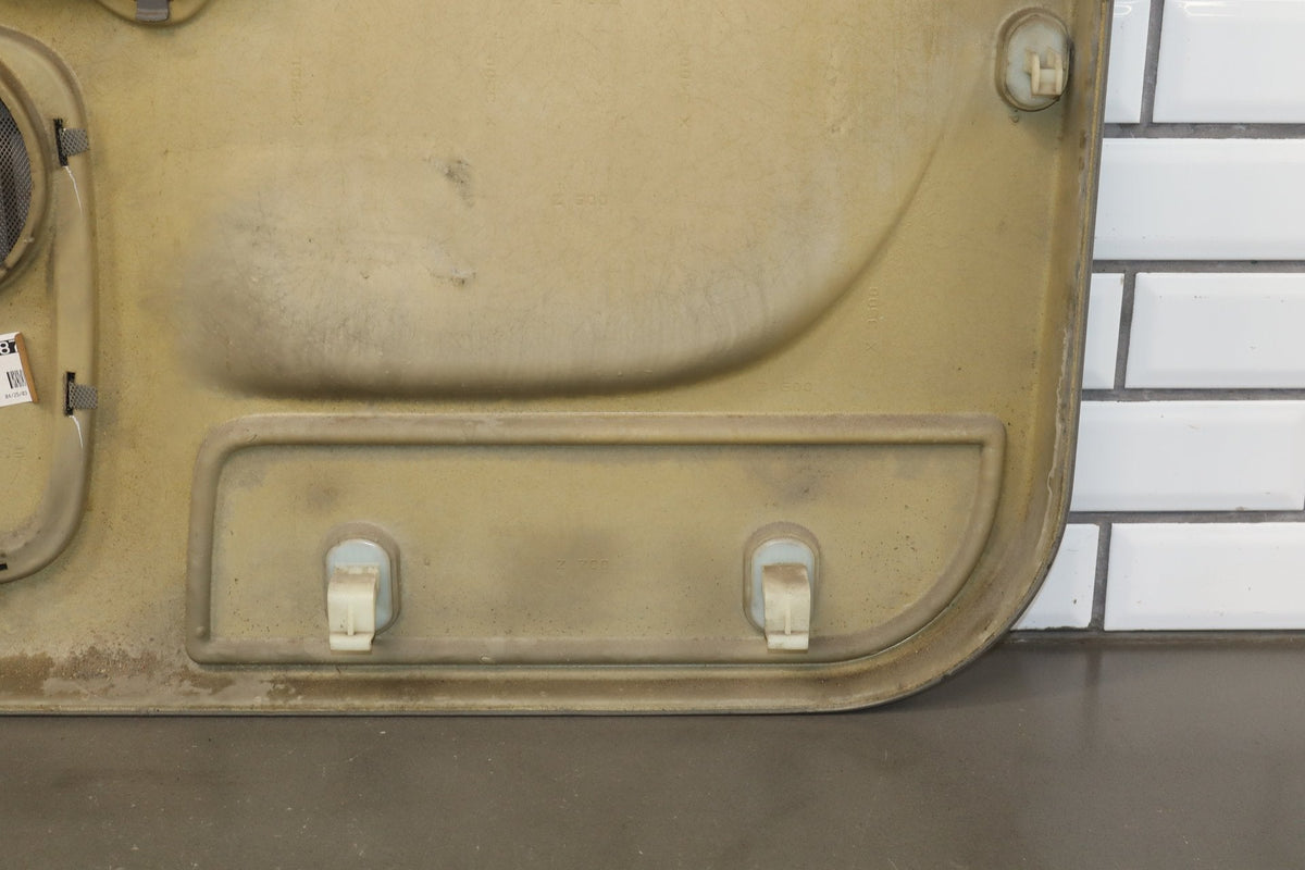 2003 Chevrolet Silverado 2500 Crew Cab Left Rear Door Panel Medium Gray 922