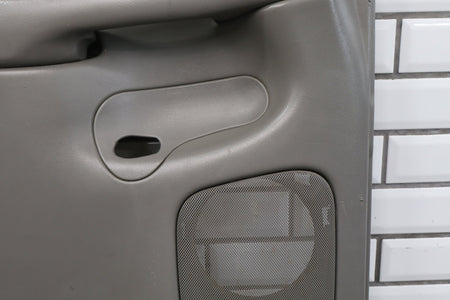 2003 Chevrolet Silverado 2500 Crew Cab Left Rear Door Panel Medium Gray 922