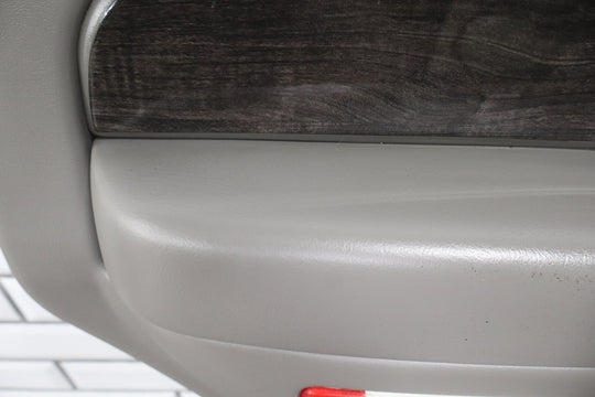 2003 GMC Yukon Denali Left Rear Door Panel Stone Gray 922