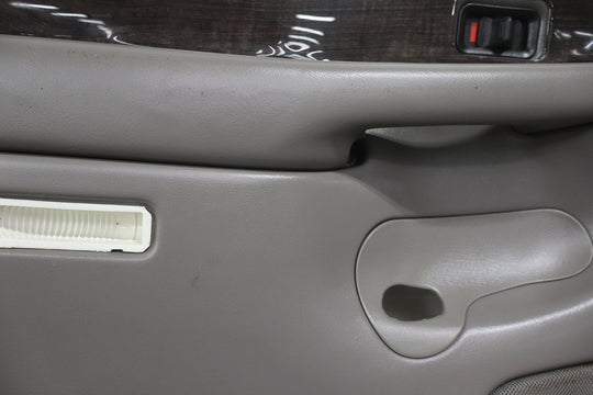 2003 GMC Yukon Denali Left Rear Door Panel Stone Gray 922