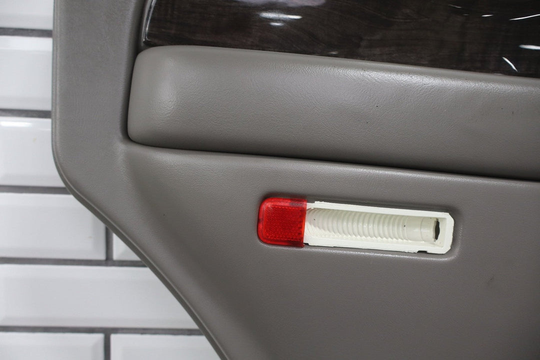 2003 GMC Yukon Denali Left Rear Door Panel Stone Gray 922