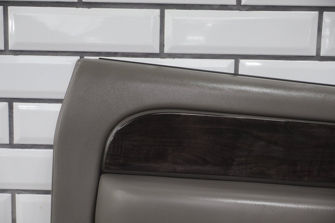 2003 GMC Yukon Denali Left Rear Door Panel Stone Gray 922