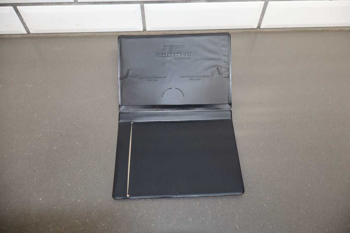2003 Hummer H2 Owners Manual OEM