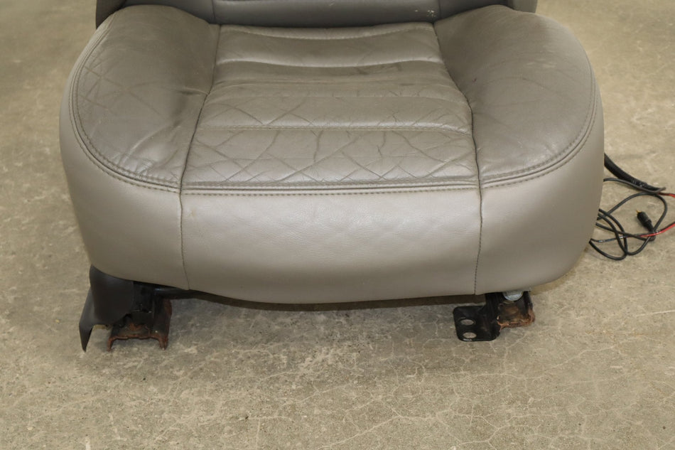 2003 Hummer H2 Right Front Seat Leather Wheat 502 Power Heated Tested