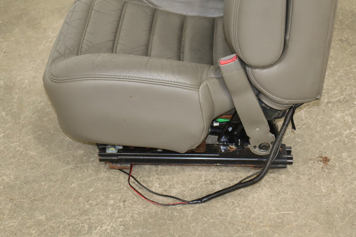 2003 Hummer H2 Right Front Seat Leather Wheat 502 Power Heated Tested