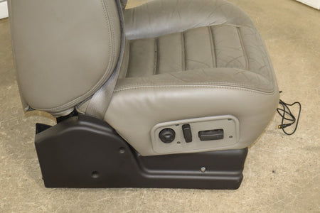 2003 Hummer H2 Right Front Seat Leather Wheat 502 Power Heated Tested