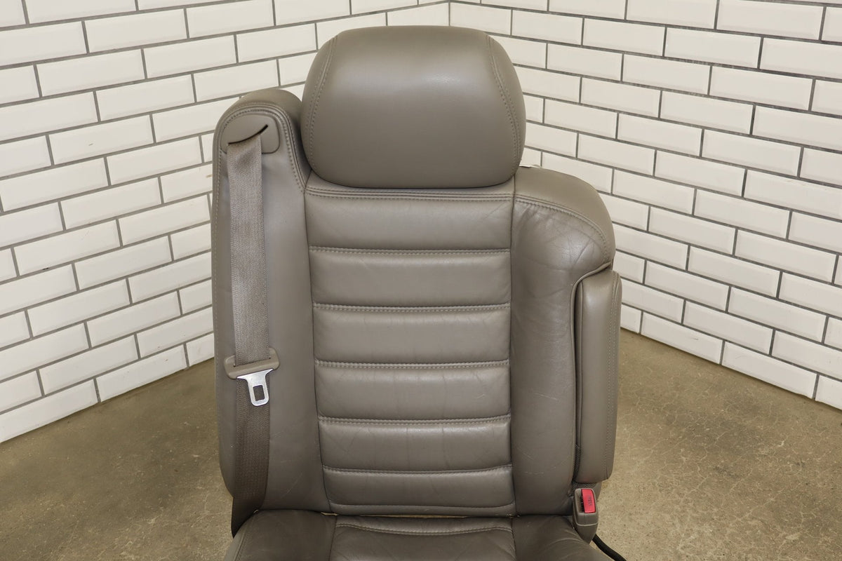 2003 Hummer H2 Right Front Seat Leather Wheat 502 Power Heated Tested
