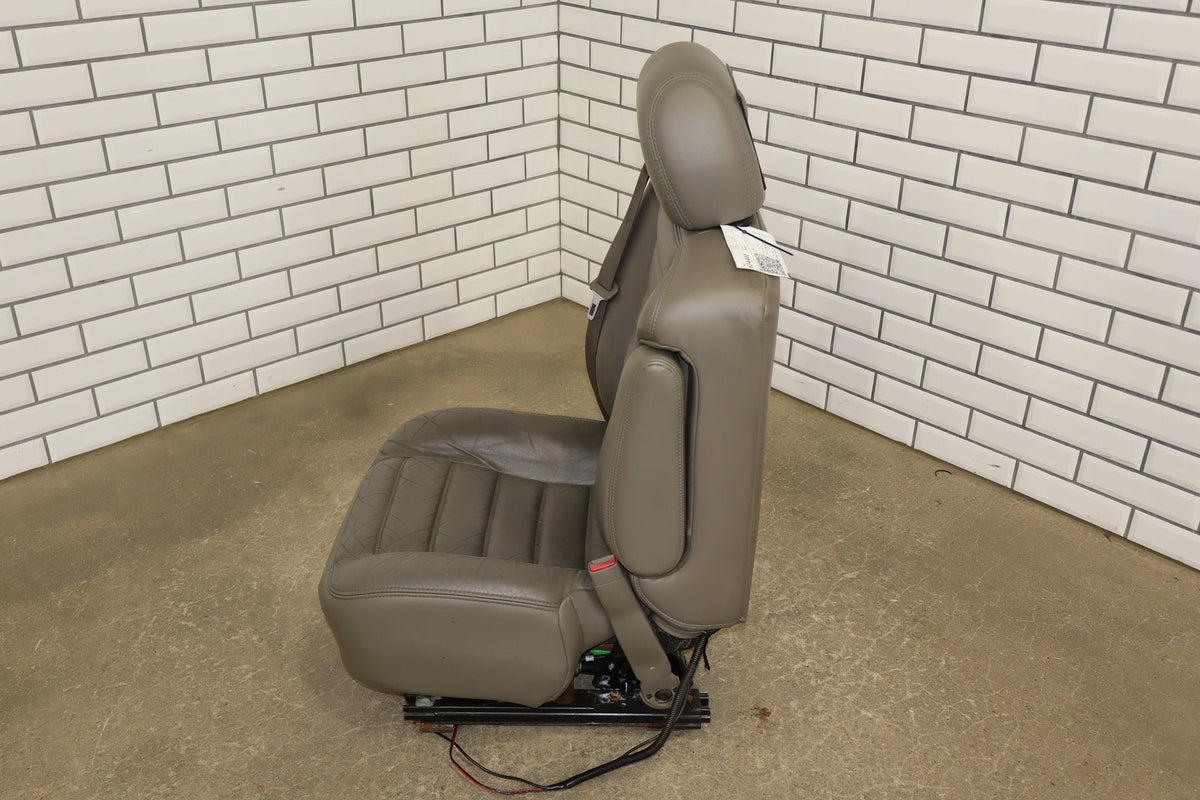 2003 Hummer H2 Right Front Seat Leather Wheat 502 Power Heated Tested