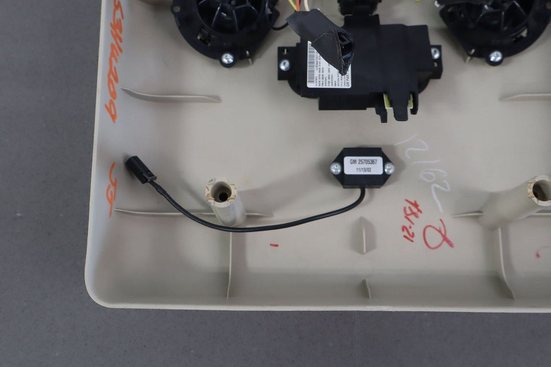 2003 Hummer H2 Roof Console OEM