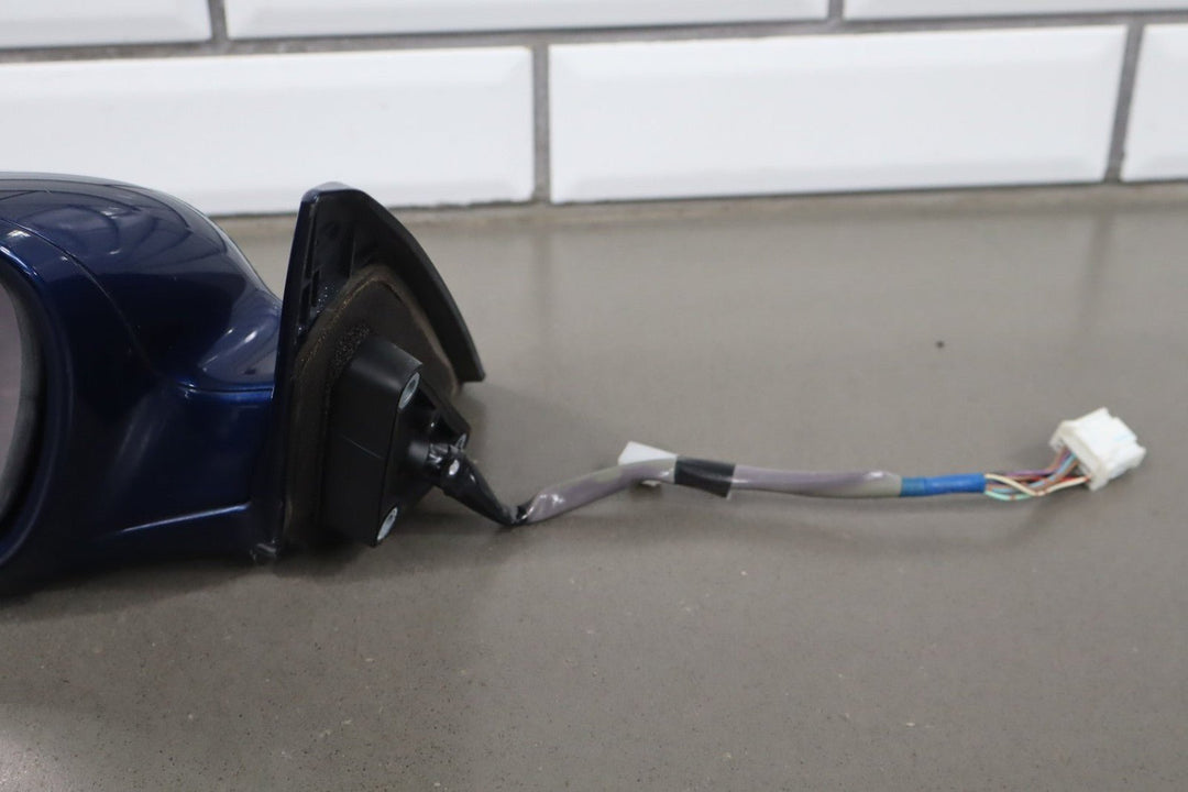 2003 Lexus SC430 Left Door Mirror Indigo Blue 8P4