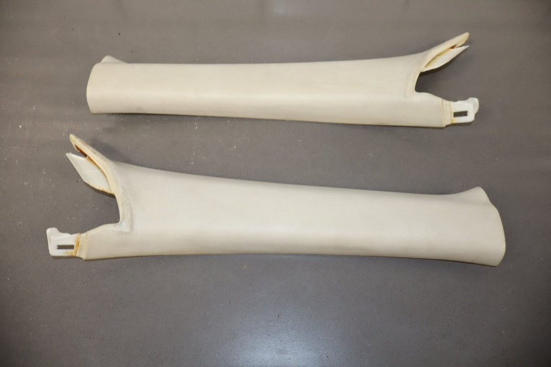 2003 Lexus SC430 Pair A Pillar Trim Saddle 8P4
