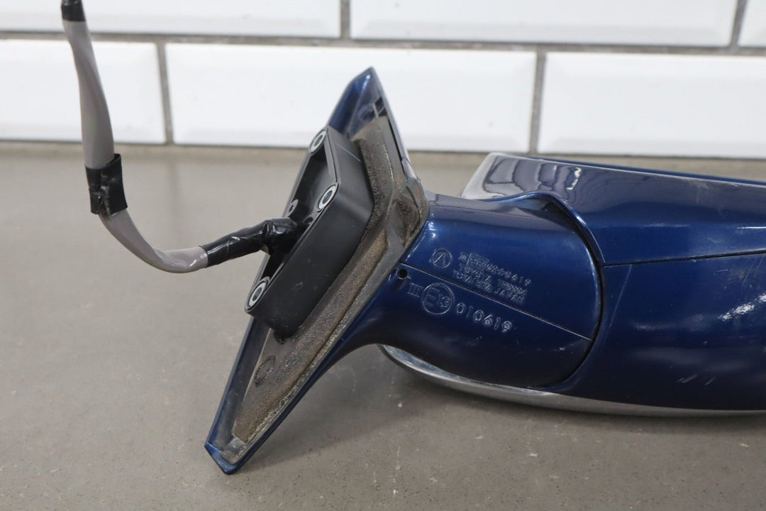 2003 Lexus SC430 Right Door Mirror Indigo Blue 8P4