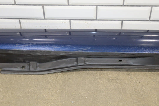 2003 Lexus SC430 Right Rocker Molding Indigo Blue Indigo Blue