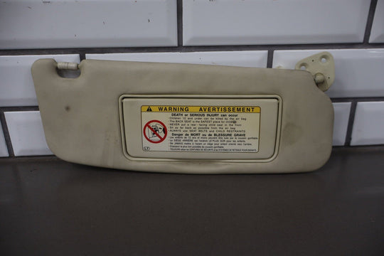 2003 Lexus SC430 Sun Visor Pair Left/Right Saddle 8P4