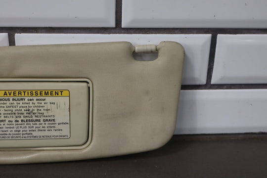 2003 Lexus SC430 Sun Visor Pair Left/Right Saddle 8P4