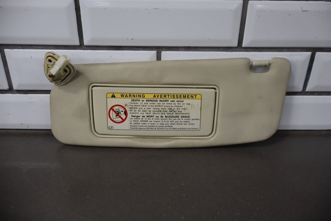 2003 Lexus SC430 Sun Visor Pair Left/Right Saddle 8P4