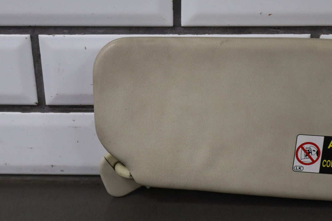 2003 Lexus SC430 Sun Visor Pair Left/Right Saddle 8P4