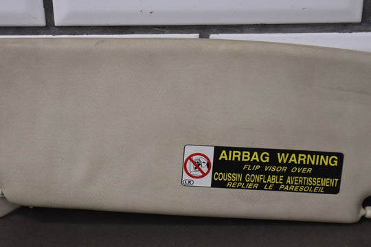 2003 Lexus SC430 Sun Visor Pair Left/Right Saddle 8P4