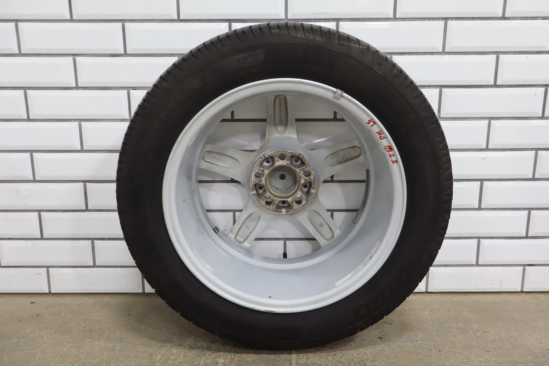 2004-2006 Lexus LS430 F30- MSW 5 Spoke Aftermarket 17x8 Wheel &amp; Tire Set