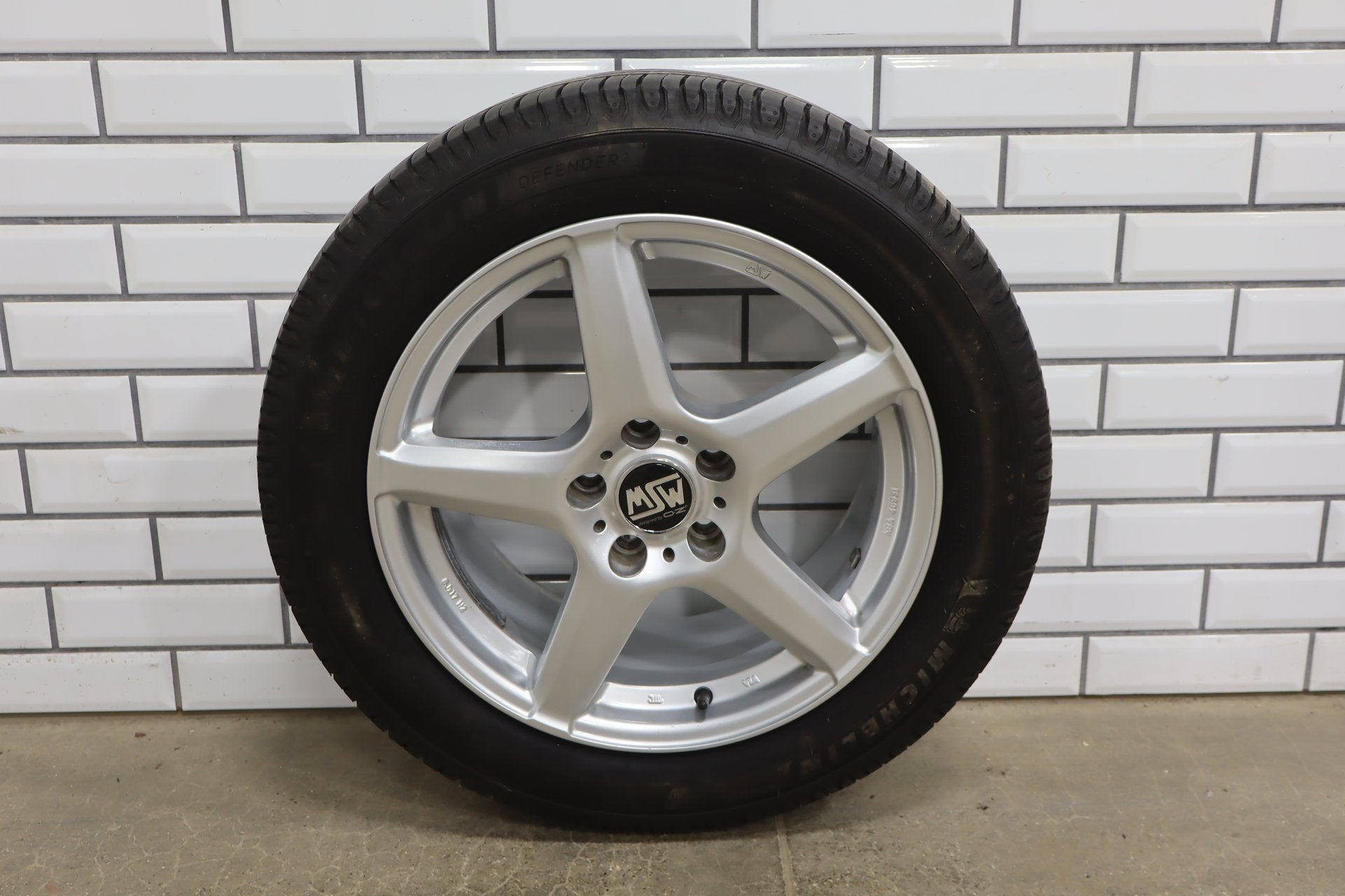 2004-2006 Lexus LS430 F30- MSW 5 Spoke Aftermarket 17x8 Wheel &amp; Tire Set