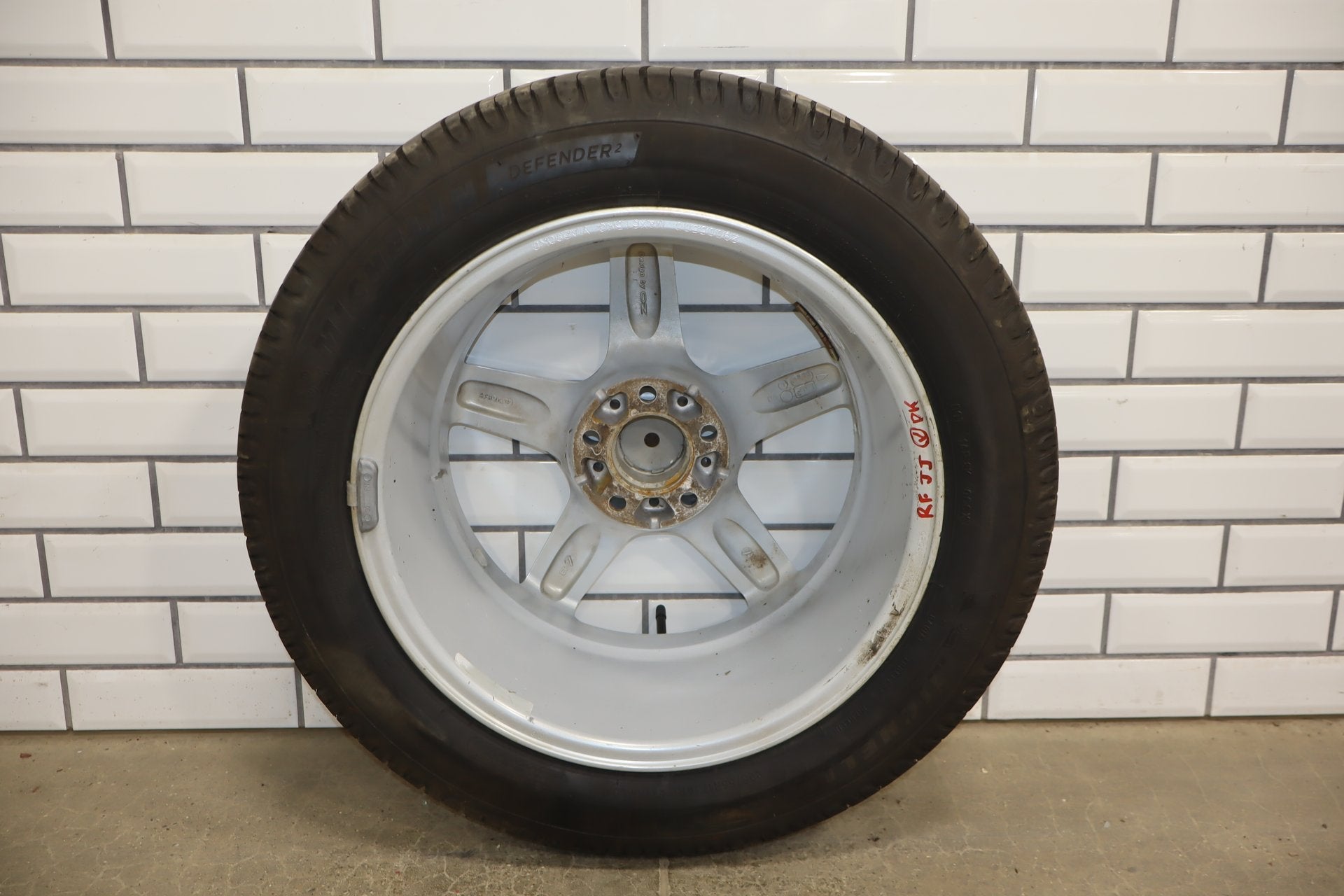 2004-2006 Lexus LS430 F30- MSW 5 Spoke Aftermarket 17x8 Wheel &amp; Tire Set