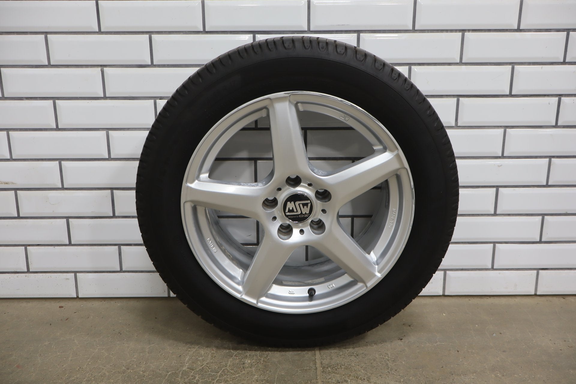 2004-2006 Lexus LS430 F30- MSW 5 Spoke Aftermarket 17x8 Wheel &amp; Tire Set