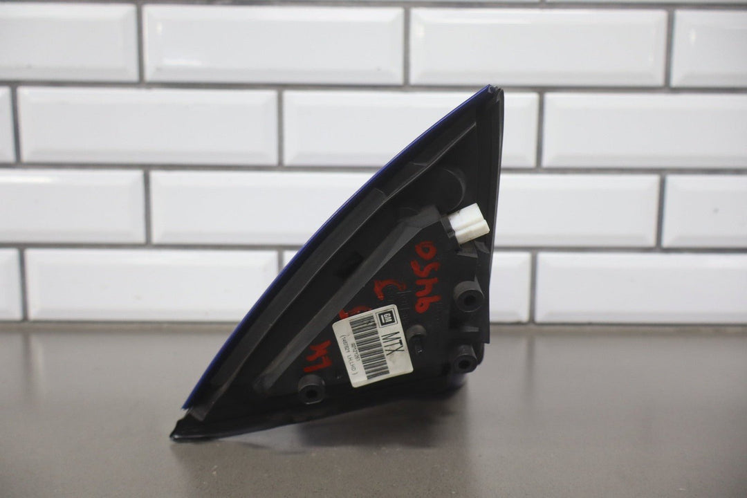 2004 - 2006 Pontiac GTO Left Door Mirror Impulse Blue Metallic 24