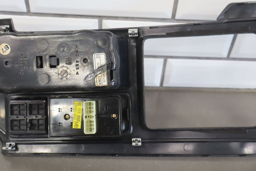 2004 - 2006 Pontiac GTO Upper Console Shifter Bezel Trim W/ Window Switch