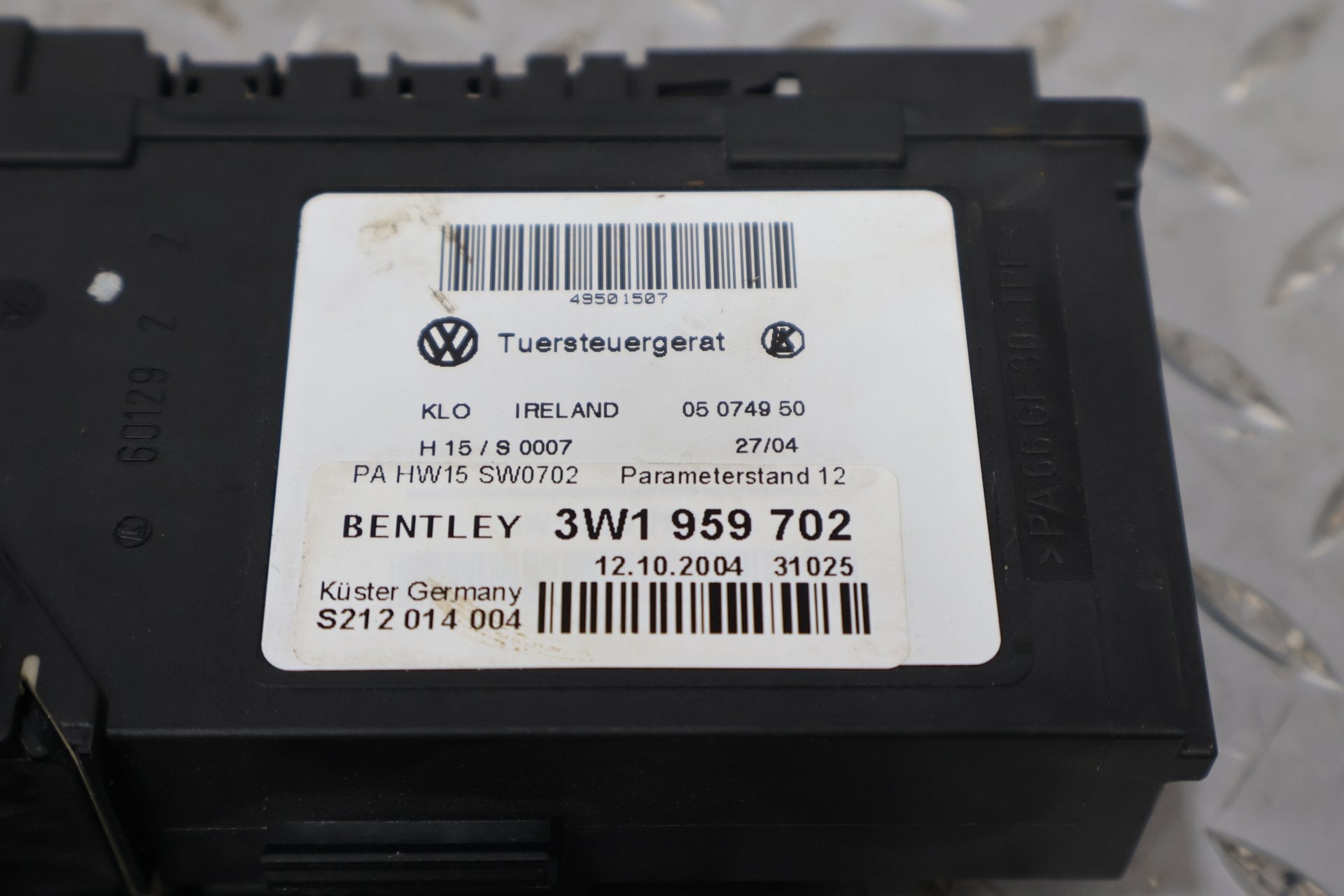 2004 BENTLY- Power Window Module