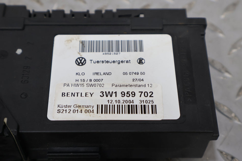 2004 BENTLY- Power Window Module