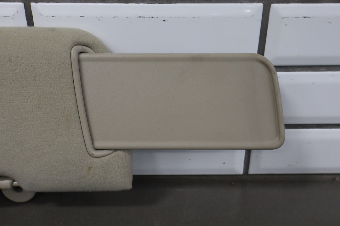 2004 Chevrolet Silverado 2500 Sun Visor Pair Left/Right Medium Gray 922