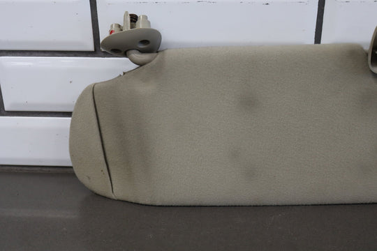 2004 Chevrolet Silverado 2500 Sun Visor Pair Left/Right Medium Gray 922