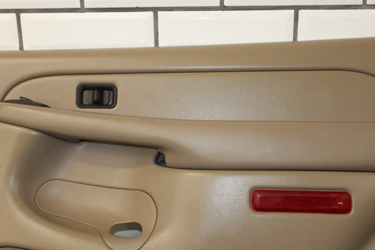 2004 Chevrolet Tahoe LS Right Rear Door Trim Panel Tan Neutral 52