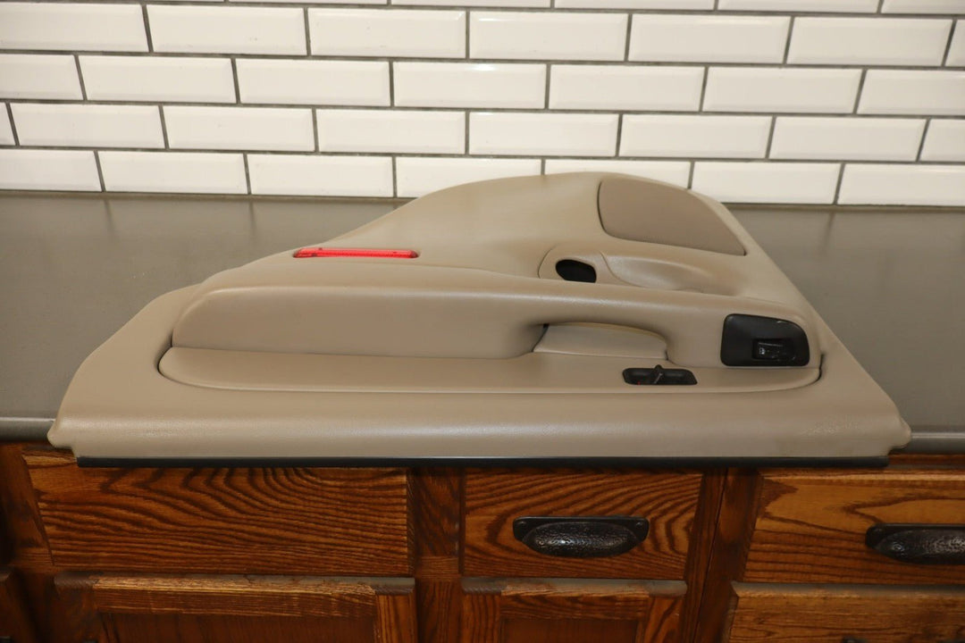2004 Chevrolet Tahoe LS Right Rear Door Trim Panel Tan Neutral 52